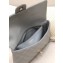 Chanel Grained Calfskin Classic Clutch Bag A57650 Gray 2019