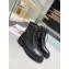 Valentino Rockstud Lace-up Ankle Boot Black 2019