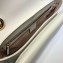 Gucci Interlocking G Small Leather Shoulder Bag 576421 White 2019