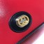 Gucci Interlocking G Small Leather Shoulder Bag 576421 Red 2019