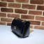 Gucci Interlocking G Mini Leather Shoulder Bag 576423 Black 2019