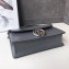 Gucci Framed Torchon Double G Small Leather Shoulder Bag 589474 Gary 2019