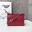 Gucci Framed Torchon Double G Small Leather Shoulder Bag 589474 Red 2019