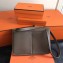 Hermes Halzan Togo Calfskin Leather Bag Dark Grey
