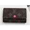 Louis Vuitton 6 Key Holder Monogram Canvas Peach