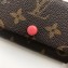 Louis Vuitton 6 Key Holder Monogram Canvas Peach