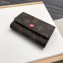 Louis Vuitton 6 Key Holder Monogram Canvas Peach