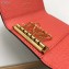 Louis Vuitton 6 Key Holder Monogram Canvas Peach