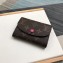 Louis Vuitton Rosalie Coin Purse Monogram Canvas Rose