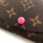 Louis Vuitton Rosalie Coin Purse Monogram Canvas Rose