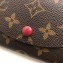 Louis Vuitton Rosalie Coin Purse Monogram Canvas M41939 Fuchsia