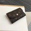 Louis Vuitton Rosalie Coin Purse Monogram Canvas M62361 Rose Ballerine