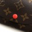Louis Vuitton Rosalie Coin Purse Monogram Canvas Orange