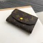 Louis Vuitton Rosalie Coin Purse Monogram Canvas Yellow