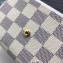 Louis Vuitton Victorine Wallet Damier Azur Canvas N64022 Rose Ballerine