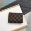 Louis Vuitton Victorine Wallet Damier Ebene Canvas N61700 Rose Ballerine