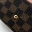 Louis Vuitton Victorine Wallet Damier Ebene Canvas N61700 Rose Ballerine