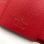 Louis Vuitton Victorine Wallet Damier Ebene Canvas N41659 Red