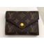 Louis Vuitton Victorine Wallet Monogram Canvas Yellow