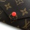 Louis Vuitton Victorine Wallet Monogram Canvas Orange