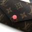 Louis Vuitton Victorine Wallet Monogram Canvas Peach