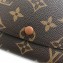 Louis Vuitton Emilie Wallet Monogram Canvas Coffee