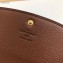 Louis Vuitton Emilie Wallet Monogram Canvas Coffee