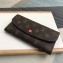 Louis Vuitton Emilie Wallet Monogram Canvas Peach