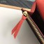 Louis Vuitton Emilie Wallet Monogram Canvas Peach