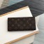 Louis Vuitton Emilie Wallet Monogram Canvas M60697 Fuchsia