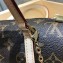 Louis Vuitton Round Drum Monogram Canvas Mini Bag with Chain