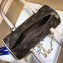Louis Vuitton Round Drum Monogram Canvas Mini Bag with Chain