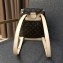 Louis Vuitton Monogram Canvas Backpack Bag with Front Pocket