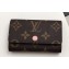 Louis Vuitton 6 Key Holder Monogram Canvas M61285 Rose Ballerine