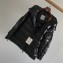 Moncler Logo Sleeve Hoodie Down Jacket Black For Women/Men 2019