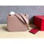 Valentino VLOCK Shoulder Small Bag 0006 Nude Pink 2019