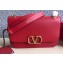 Valentino VLOCK Shoulder Large Bag 0006 Red 2019