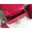 Valentino VLOCK Shoulder Large Bag 0006 Red 2019