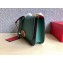 Valentino VLOCK Shoulder Large Bag 0006 Green 2019