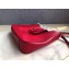 Valentino Grainy Calfskin VSLING Hobo Small Bag 0802 Red 2019
