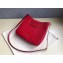 Valentino Grainy Calfskin VSLING Hobo Small Bag 0802 Red 2019