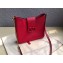 Valentino Grainy Calfskin VSLING Hobo Small Bag 0802 Red 2019