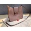 Valentino Grainy Calfskin VSLING Hobo Small Bag 0802 Apricot 2019