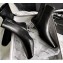 Balenciaga Semi-shiny Palladium BB Heel 4cm Typo Bootie Black 2019