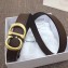 Dior Width 2cm Calfskin Saddle Belt Coffee with CD Buckle