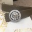 Versace Width 4cm Round Medusa Belt Gray