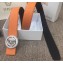 Versace Width 4cm Round Medusa Belt Orange