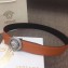 Versace Width 4cm Round Medusa Belt Orange