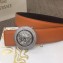Versace Width 4cm Round Medusa Belt Orange