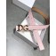 Dolce & Gabbana Width 3cm Belt Pink with Baroque DG Logo